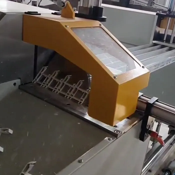High Efficiency PVC Profile Double Head Cutting Machine